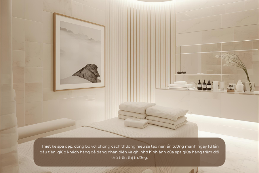 thiết kế spa đẹp, thiết kế spa chuy&ecirc;n nghiệp, thiết kế spa, kh&ocirc;ng gian spa chuy&ecirc;n nghiệp h&igrave;nh ảnh thương hiệu spa